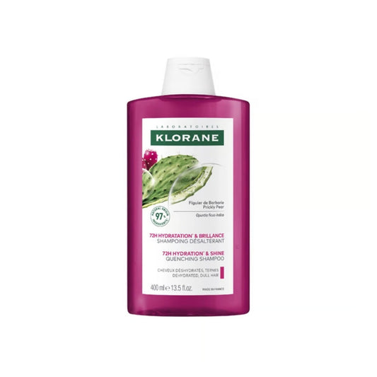 Klorane Champú Hidratación y Brillo 72h con Higo Chumbo 400ml (13.5fl oz)