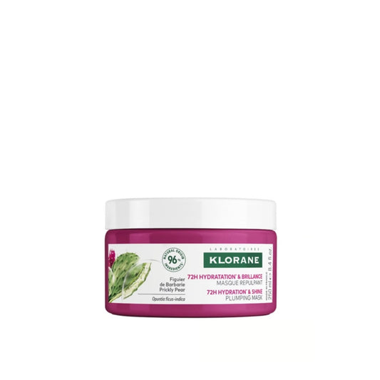 Klorane 72h Hidratación y Brillo Mascarilla Densificante Nopal 250ml (8.4fl.oz)