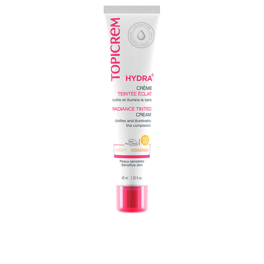 Topicrem Hydra+ Creme Colorido SPF50 #light 40ml