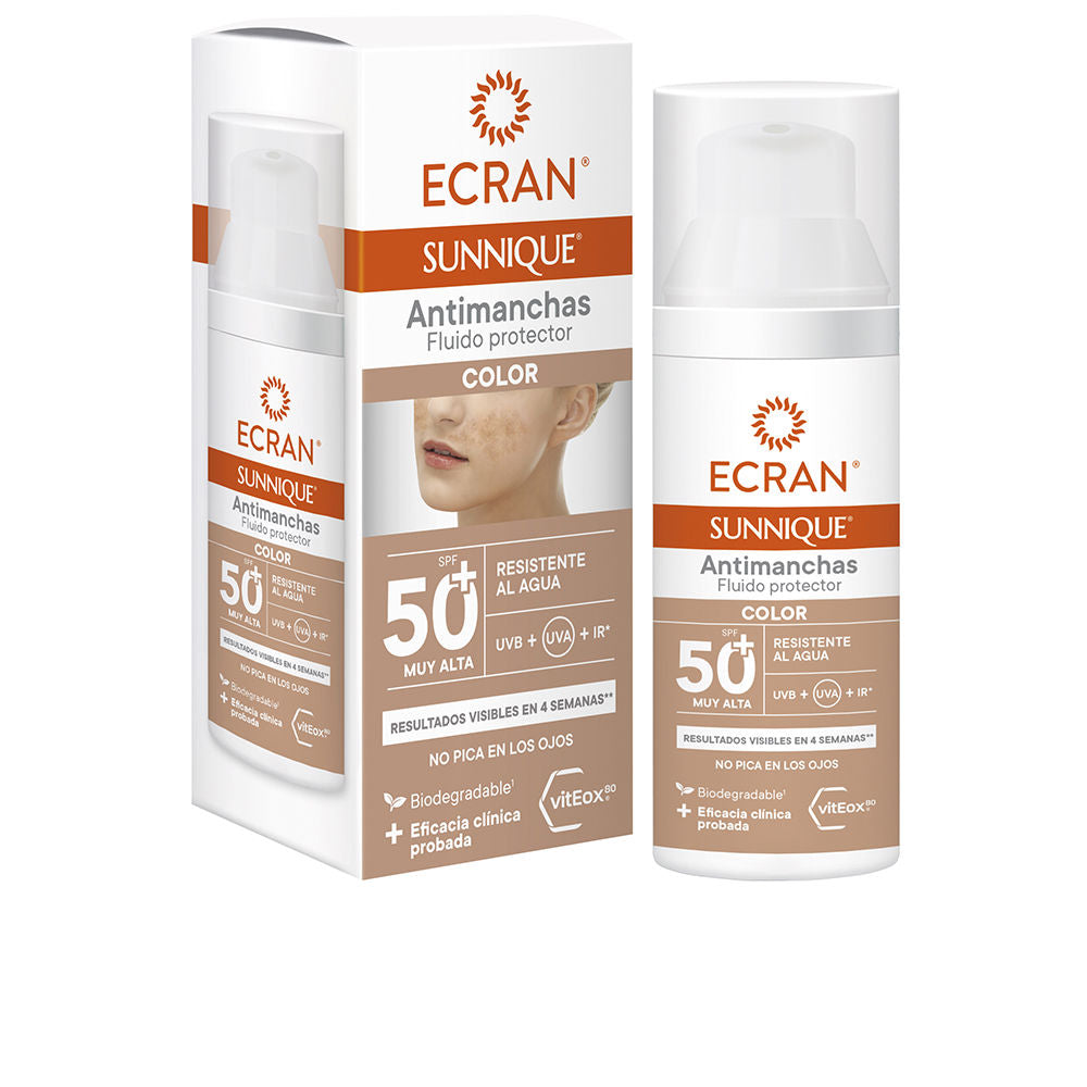 Ecran Sunnique Cor Facial Antimanchas SPF50+ 50ml