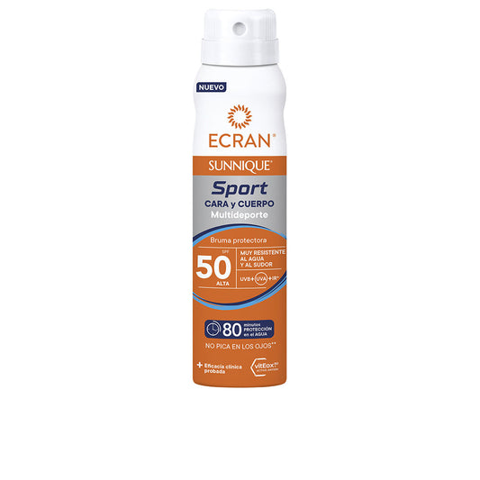 Ecran Sunnique Sport Spray Facial e Corporal 75ml