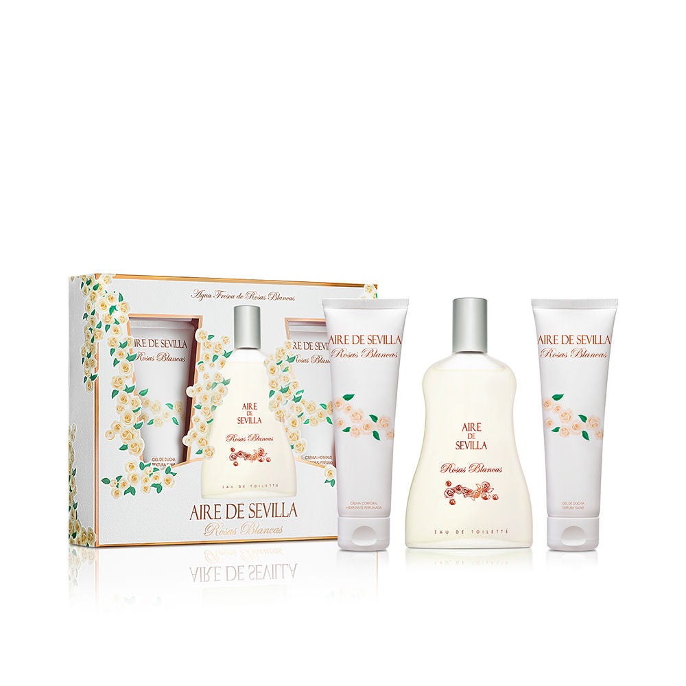 Aire de Sevilla Rosas Blancas Coffret 3 un