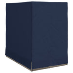 HKH Cama Dupla De Sol Conjunto De 2 Cinza E Azul-marinho Rattan - Cinzento