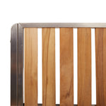 HKH Juego de Comedor de Jardín de 7 Piezas de Madera de Teca Maciza con Mesa de Comedor de 180x90x75 Cm + 2 Sillas Apilables + 4 Sillas Apilables - Beige