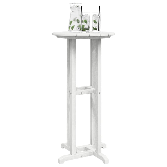 HKH Mesa de Bar Branca Hdpe - Branco