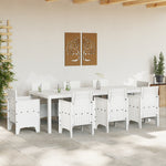 Mesa de Jardim HKH Branca 250x100x73 Cm Polyrattan, Mesa de Jardim HKH Branca 100x100x73 Cm Polyrattan, Mesa de Jardim HKH Branca 150x100x73 Cm Polyrattan - Branco