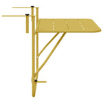 HKH Mesa Suspensa Dobrável - Dourada, , Aço - Dourado