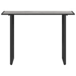 HKH Mesa de Jardim Cinza Dpc e Aço - Cinzento