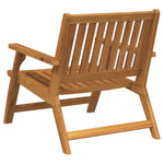 HKH Cadeiras de Jardim 2 Pcs 76x67x73.5 Cm Madeira Maciça de Acácia - Castanho
