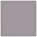 HKH Mesa de Jardim Cinza-claro 100x100x73 Cm em Rattan Sintético - Cinzento-claro