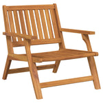 HKH Cadeiras de Jardim 2 Pcs 76x67x73.5 Cm Madeira Maciça de Acácia - Castanho