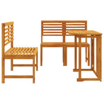 HKH 6 Pcs Conjunto de Sofás Jardim C/ Almofadões Vime Pe Castanho - Marrom