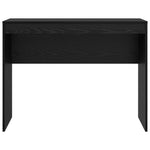 HKH Escritorio de Roble Roble Madera Contrachapada - Negro