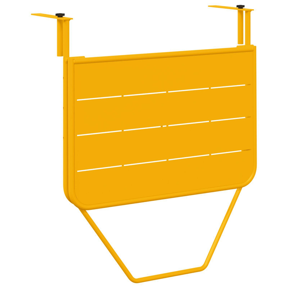 HKH Mesa Suspensa Amarela de Aço Dobrável - Amarelo