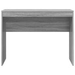 HKH Escritorio para computadora gris Sonoma MDF 100 x 40 x 76 cm