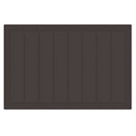 HKH Mesa de Jardim Marrom 150x100x73 Cm em Poly Rattan - Castanho