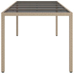 HKH Mesa de Jantar para Jardim Vime Pe - Bege