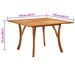 HKH 7 Pcs Conjunto de Bar P/ Jardim com Almofadões Vime Pe Castanho - Marrom