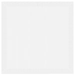 HKH Conjunto de Jantar de 5 Peças para Jardim com Almofadas Rattan Sintético - Branco