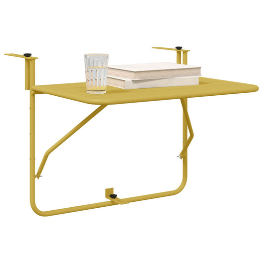 HKH Mesa Suspensa Dobrável - Dourada, , Aço - Dourado