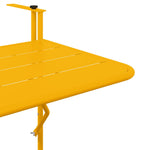 HKH Mesa Suspensa Amarela de Aço Dobrável - Amarelo