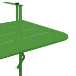 HKH Mesa Dobrável de Varanda Aço - Verde