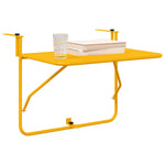 HKH Mesa Suspensa Amarela de Aço Dobrável - Amarelo