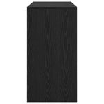 HKH Escritorio de Roble Roble Madera Contrachapada - Negro