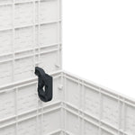 HKH Baú De Armazenamento Exterior Pp - Branco