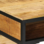 HKH Mesa de madera maciza de mango - En bruto