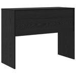 HKH Escritorio de Roble Roble Madera Contrachapada - Negro