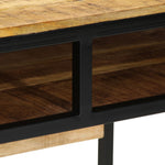 HKH Mesa de madera maciza de mango - En bruto