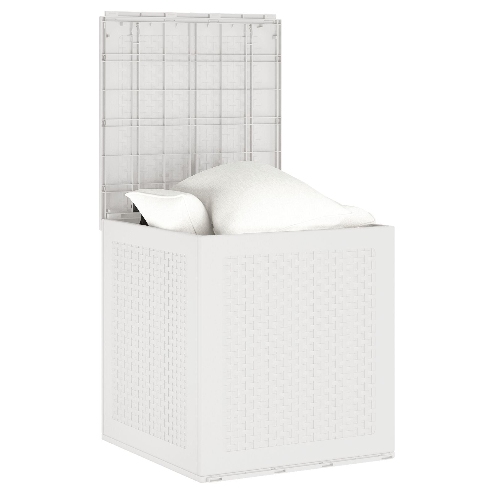 HKH Baú De Armazenamento Exterior Pp - Branco