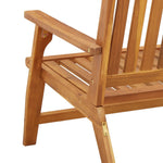 HKH Cadeiras de Jardim 2 Pcs 76x67x73.5 Cm Madeira Maciça de Acácia - Castanho