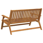 HKH Banco de Jardim 122, Madeira de Acácia Maciça - Castanho