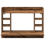 Escritorio de pared HKH Roble Antiguo Madera Ingeniería
