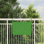 HKH Mesa Dobrável de Varanda Aço - Verde