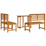 HKH 6 Pcs Conjunto de Sofás Jardim C/ Almofadões Vime Pe Castanho - Marrom