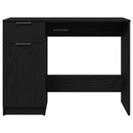 HKH Escritorio Roble - - Hecho de madera de ingeniería - Negro