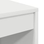 HKH Mesa de Escritorio Blanca Aglomerado de Partículas Mediana Simple