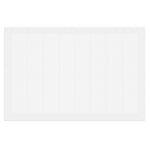 HKH Conjunto de Jantar de Jardim 5 Peças com Almofadas Rattan Sintético - Branco