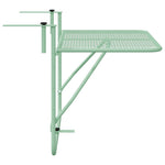 HKH Mesa Suspensa Dobrável para Varanda - Verde Menta, , Aço