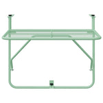 HKH Mesa Suspensa Dobrável para Varanda - Verde Menta, , Aço