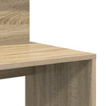 HKH Mesa com Armazenamento Carvalho Sonoma .5 Cm Madeira Engenheirada