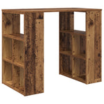 HKH Escritorio esquinero de madera maciza reciclada mediana - Viejo