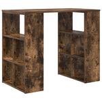 HKH Mesa Auxiliar de Roble Ahumado Madera Manufacturada Mediana