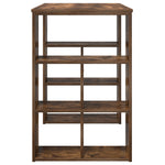 HKH Mesa Auxiliar de Roble Ahumado Madera Manufacturada Mediana