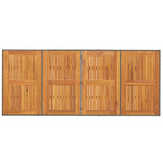 HKH Conjunto de Jantar de Jardim de 7 Peças Cinza Rattan Sintético - Cinzento