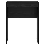 HKH Escritorio de Escritura Roble de Madera de Ingeniería - Negro