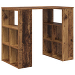 HKH Escritorio esquinero de madera maciza reciclada mediana - Viejo